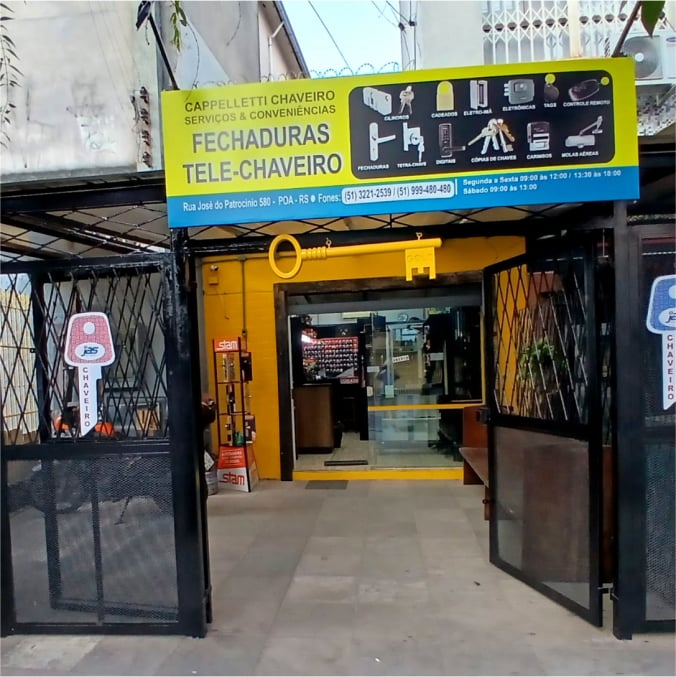 Mola aérea para porta